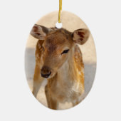 Baby Deer Keramik Ornament (Vorne)