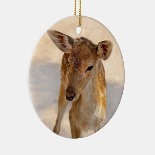 Baby Deer Keramik Ornament (Rechts)