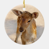 Baby Deer Keramik Ornament (Hinten)