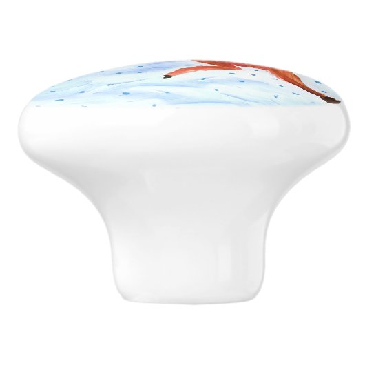 Baby Deer Keramikknauf (Seitenansicht)