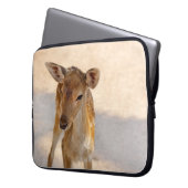 Baby Deer Laptopschutzhülle (Vorderseite Links)