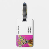 Baby Deer Luggage Tag Gepäckanhänger (Rückseite vertikal)