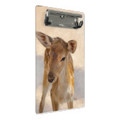 Baby Deer Mini Klemmbrett (Schrägansicht)