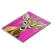 Baby Deer Notebook Notizblock (Linke Seite)