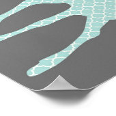 Baby Deer Poster (Ecke)