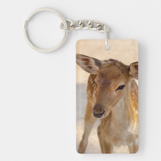 Baby Deer Schlüsselanhänger (Vorderseite)