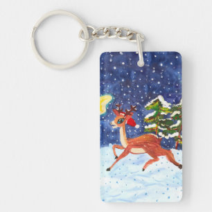 Baby Deer Schlüsselanhänger