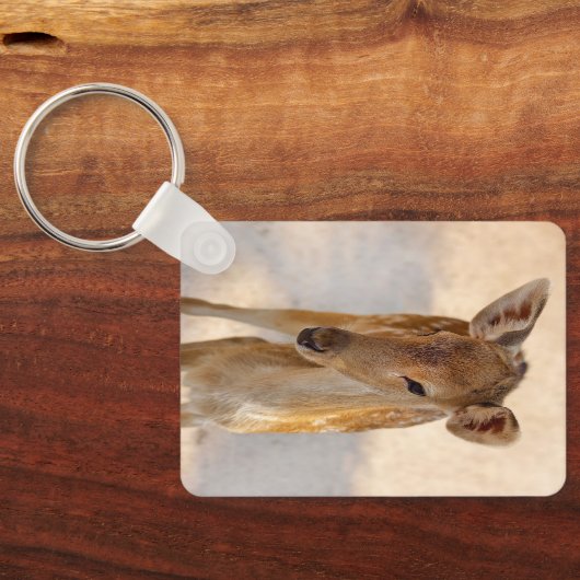 Baby Deer Schlüsselanhänger (Rückseite)