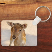 Baby Deer Schlüsselanhänger (Vorderseite)