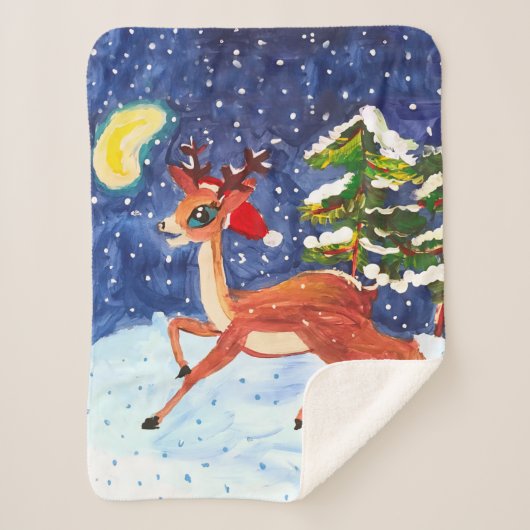 Baby Deer Sherpadecke (Vorderseite)