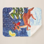 Baby Deer Sherpadecke (Vorderseite (Horizontal))