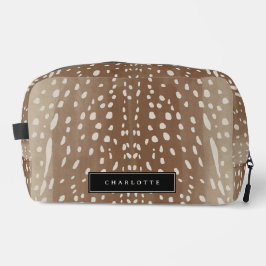 Baby Deer Spots Tierdruckmuster Waschbeutel