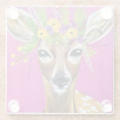 Baby Deer Untersetzer (Rückseite)