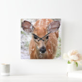 Baby Deer Wall Uhr (Zuhause)