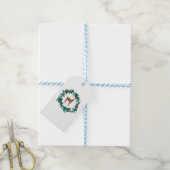 Baby Deer Weihnachtskleider Malerei Geschenkanhänger (Mit Garn)