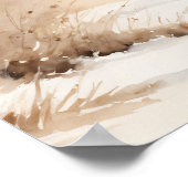 Baby Deer Wild Baby Animals Baby Dusche willkommen Poster (Ecke)