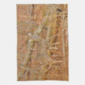 Baby Deer's Erster Winter Handtuch (Vertikal)