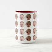 Baby Deine Hunde Dein Husband's Face Funny Gift Id Tasse (Zentrum)
