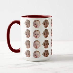 Baby Deine Hunde Dein Husband's Face Funny Gift Id Tasse