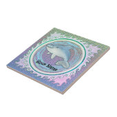 Baby-Delfin Fliese (Seite)