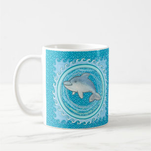 Baby-Delfin Kaffeetasse