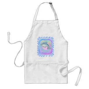 Baby-Delfin-Schürze Schürze