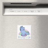 Baby Democrat Donkey Magnet (In Situ (Geschirrspüler))