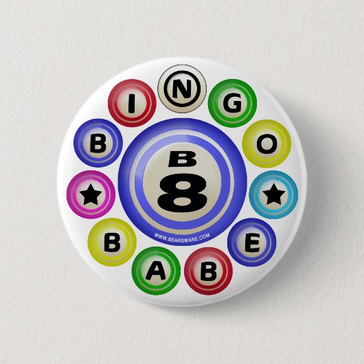 Baby des Bingo-B8 Button (Vorderseite)