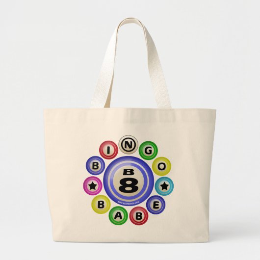 Baby des Bingo-B8 Jumbo Stoffbeutel (Vorne)