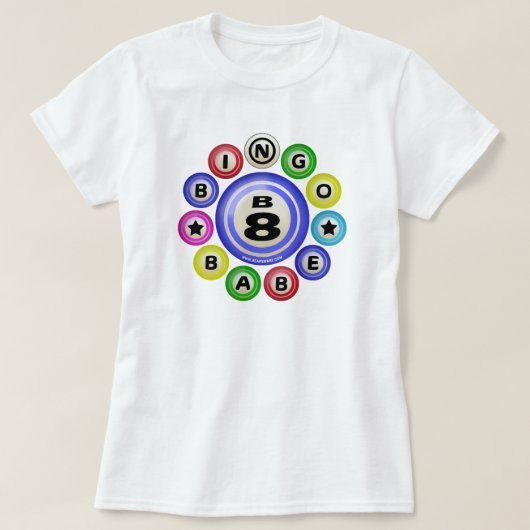 Baby des Bingo-B8 T-Shirt (Design vorne)