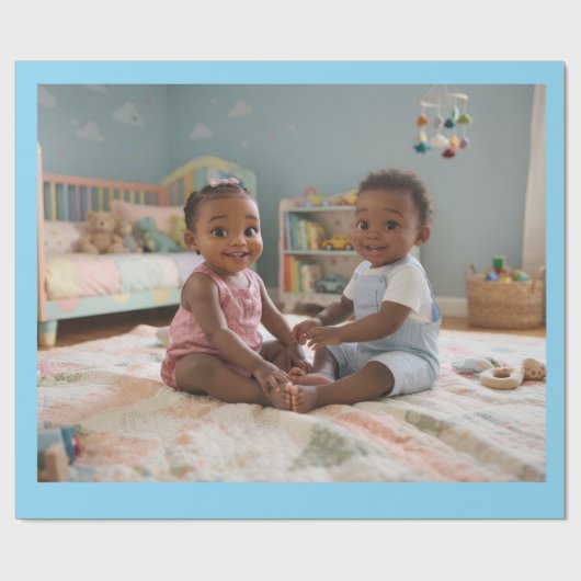 Baby Designed Geschenkpapier (Flach)