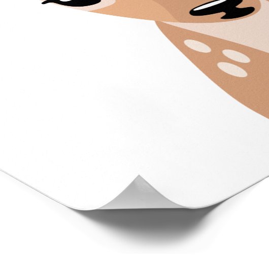 Baby Dez Woodland Kinderzimmer Wand an Wand Drucke (Ecke)