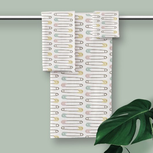 Baby Diaper Buttone Modernes Kinderzimmer Badhandtuch Set