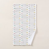 Baby Diaper Buttone Modernes Kinderzimmer Badhandtuch Set (Handtuch)