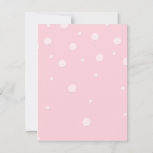 Baby Diaper Raffelkarte Karte (Rückseite)