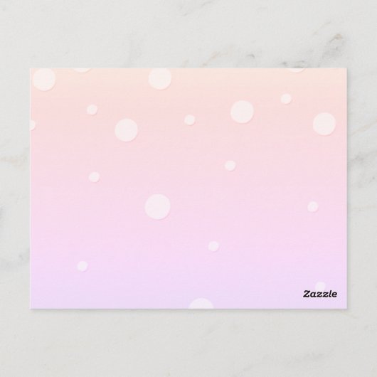 Baby Diaper Raffeln Karten Rainbow (Rückseite)