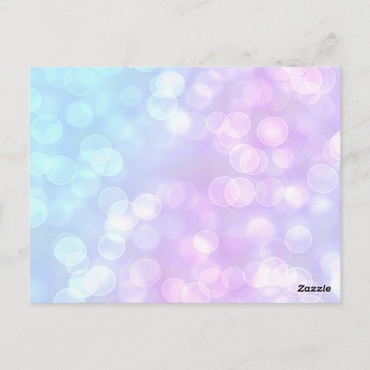 Baby Diaper Raffle (Junge oder Mädchen) Tickets Postkarte (Rückseite)