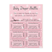 Baby Diaper Raffles Tickets