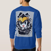 Baby-Digic-Hemd für Sie Sweatshirt (Rückseite)