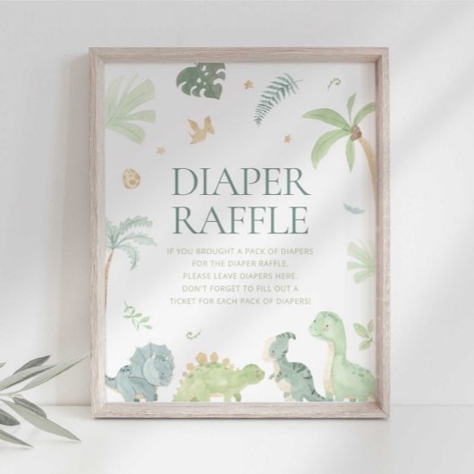 Baby Dino Baby Dusche Momosa Bar Sign Poster