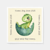 Baby Dino Baby Dusche Serviette (Vorderseite)
