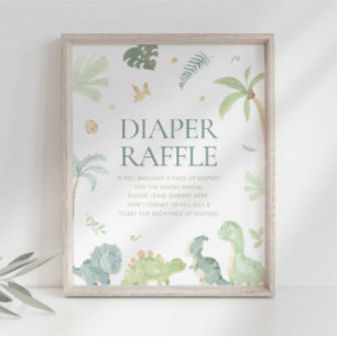 Baby Dino Baby Shower Momosa Bar Schild