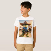"Baby Dino Cowboy: Wild West Adventure" T-Shirt (Vorne ganz)