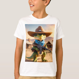"Baby Dino Cowboy: Wild West Adventure" T-Shirt