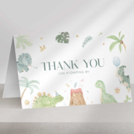 Baby Dino Dankeschön Karte