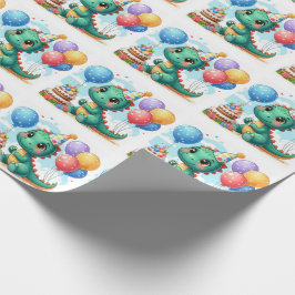 Baby Dino Gift Wrap Papel de regalo Geschenkpapier