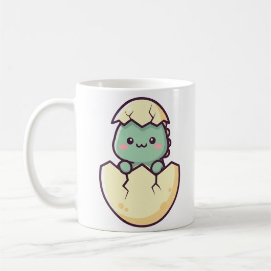 Baby Dino Hatchling Kaffeetasse (Links)