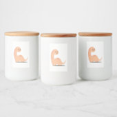 Baby Dino Lebensmitteletikett (Flaschen)