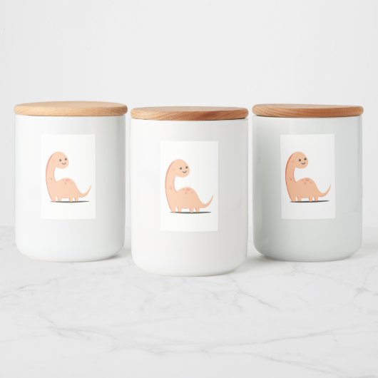 Baby Dino Lebensmitteletikett (Flaschen)