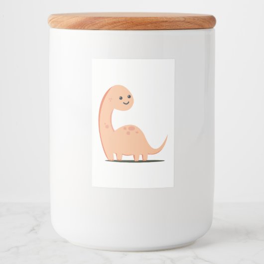 Baby Dino Lebensmitteletikett (Vorderseite)